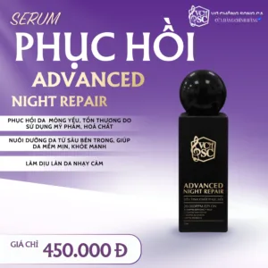 Bảng thành phần 20.000ppm Epi-On và Panthenol trong serum phục hồi da hư tổn