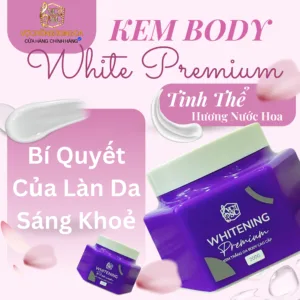 Bí quyết dưỡng trắng da toàn thân với kem body tinh thể hương nước hoa