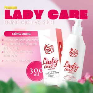 Công dụng làm sạch cân bằng pH và se khít của dung dịch vệ sinh Lady Care 300ml