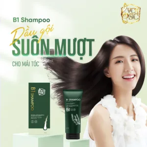 Dầu gội B1 giúp phục hồi tóc hư tổn và dưỡng tóc suô