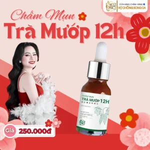 Gel chấm mụn Trà Mướp 30ml 12H Mỹ Phẩm Vợ Chồng Song Ca bản mới