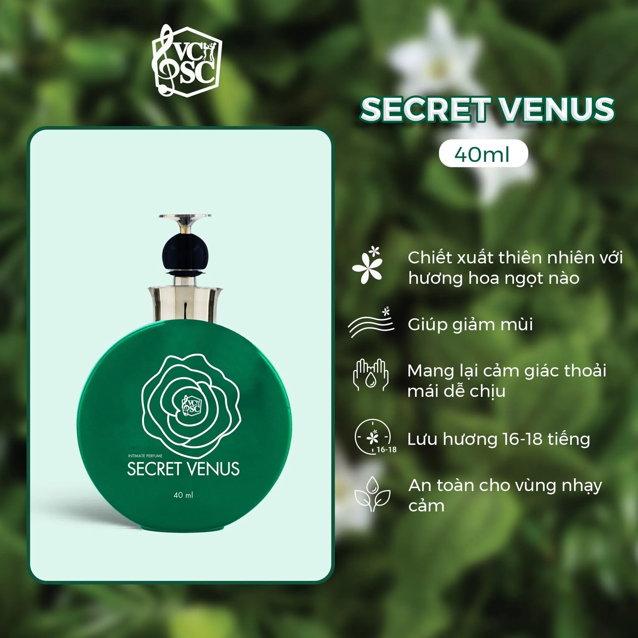 Nước hoa cô bé Secret Venus lưu hương quyến rũ 18 tiếng
