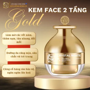 Thành phần Nio-Nag Bakuchiol và Tranexamic Acid trong kem face 2 tầng Gold trị nám