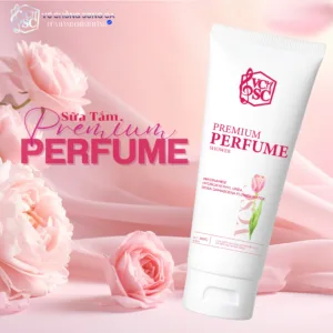 Tuýp sữa tắm Premium Perfume 300g làm sạch dịu nhẹ cho da mềm mại