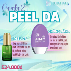 [Combo] Peel Da VCSC - Hỗ Trợ Loại Bỏ Lớp Sừng Trên Da, Tái Tạo Lại Làn Da Mới, Hỗ Trợ Sáng Da Và Làm Mờ Thâm, Nám, Sạm