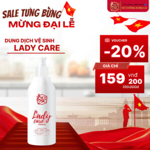 Dung Dịch Vệ Sinh Lady Care Premium 300g – Sạch Khuẩn, Làm Hồng